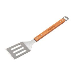 Custom Deckle BBQ Flipper w/ Bottle Opener - Stainless Steel