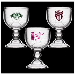 Custom 21 oz Libbey Soccer Chalice - Clear Custom 21 oz Libbey Soccer Chalice - Clear