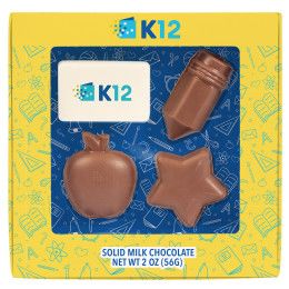 Custom 2 oz Chocolate Education Gift Box Custom 2 oz Chocolate Education Gift Box