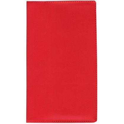 Custom Standard Vinyl Monthly Pocket Planner - Red Custom Standard Vinyl Monthly Pocket Planner - Red