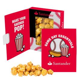 Custom Book Window Box - Caramel Popcorn