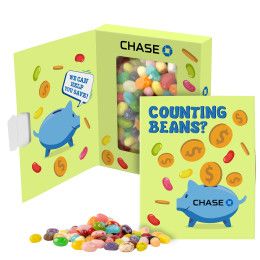 Custom Book Window Box - Jelly Belly Jelly Beans Custom Book Window Box - Jelly Belly Jelly Beans