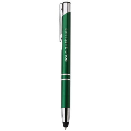 Custom Ali Ballpoint Pen & Stylus - Green Custom Ali Ballpoint Pen & Stylus - Green