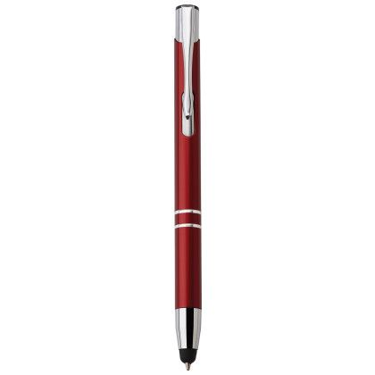 Custom Ali Ballpoint Pen & Stylus - Red Custom Ali Ballpoint Pen & Stylus - Red