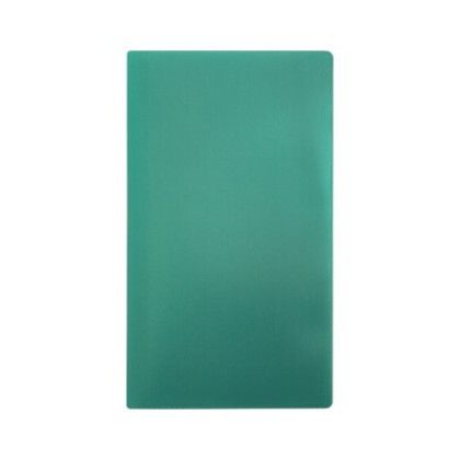 Custom Translucent Vinyl Weekly Pocket Planner - Translucent Teal Custom Translucent Vinyl Weekly Pocket Planner - Translucent Teal