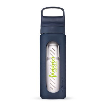Custom LifeStraw Go Series Bottle - 20 oz (Glass) - Aegean