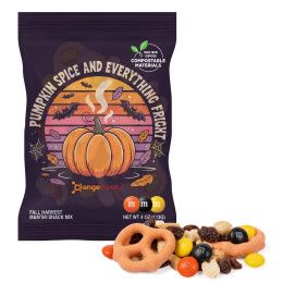 Custom 4 oz. ECO- Digibag, Fall Harvest M&M Snack Mix Custom 4 oz. ECO- Digibag, Fall Harvest M&M Snack Mix