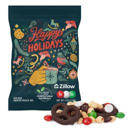 Custom 4 oz. ECO- Digibag, Holiday M&M Snack Mix Custom 4 oz. ECO- Digibag, Holiday M&M Snack Mix