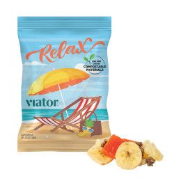 Custom 4 oz Full Color Compostable Eco-Digibag, Caribbean Delicacy Mix Custom 4 oz Full Color Compostable Eco-Digibag, Caribbean Delicacy Mix