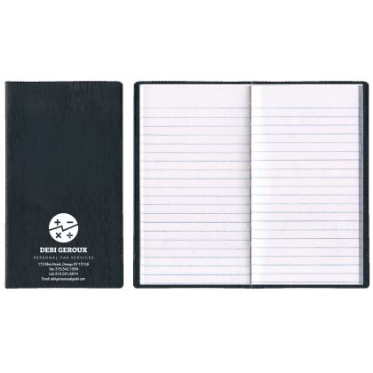 Custom Executive Vinyl Cover with Pre-Printed Flag - Tally Book Custom Executive Vinyl Cover with Pre-Printed Flag - Tally Book