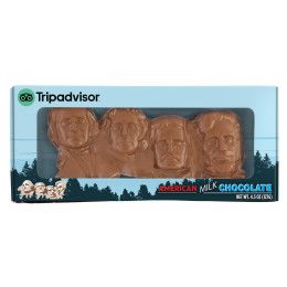 Custom 4.5 oz. Chocolate Molded Mount Rushmore Custom 4.5 oz. Chocolate Molded Mount Rushmore