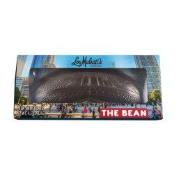 Custom 4.5 oz. Chocolate Molded Chicago Bean Custom 4.5 oz. Chocolate Molded Chicago Bean