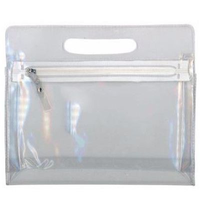 Custom Translucent Airline Pouch / Cosmetic Case - Clear Custom Translucent Airline Pouch / Cosmetic Case - Clear