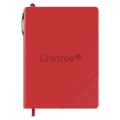 Custom Neoskin Soft Cover Combo Journal 6.25 x 8.25 - Red Custom Neoskin Soft Cover Combo Journal 6.25 x 8.25 - Red
