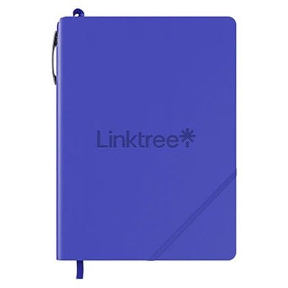 Custom Neoskin Soft Cover Combo Journal 6.25 x 8.25 - Blue Custom Neoskin Soft Cover Combo Journal 6.25 x 8.25 - Blue