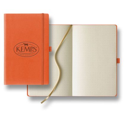 Custom Castelli Tucson Dots Medio Ivory Page Journal - Orange Custom Castelli Tucson Dots Medio Ivory Page Journal - Orange