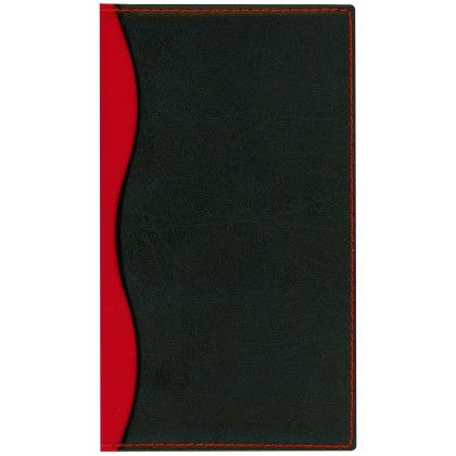 Custom Soft Cover 2 Tone Vinyl Holland Series Weekly Planner w/o Map / 1 Color - Red with Black Custom Soft Cover 2 Tone Vinyl Holland Series Weekly Planner w/o Map / 1 Color - Red with Black