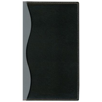 Custom Soft Cover 2 Tone Vinyl Holland Series Weekly Planner w/o Map / 1 Color - Silver with Black Custom Soft Cover 2 Tone Vinyl Holland Series Weekly Planner w/o Map / 1 Color - Silver with Black