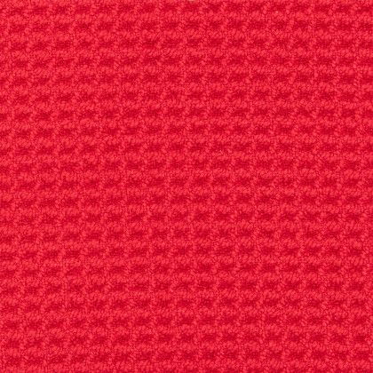 Custom Waffle Weave Sport Towel - Red Open View 