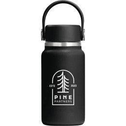 Custom Hydro Flask Micro Hydro Mini Bottle 6.7 oz - Black Custom Hydro Flask Micro Hydro Mini Bottle 6.7 oz - Black