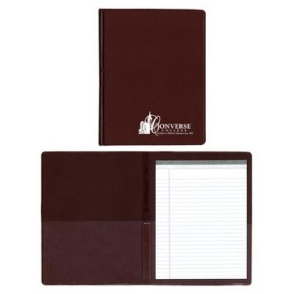 Custom Presentation Folder with Pad - Brown Custom Presentation Folder with Pad - Brown