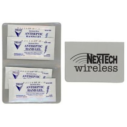 Custom Hand Sanitizer Gel Kit - Gray Custom Hand Sanitizer Gel Kit - Gray
