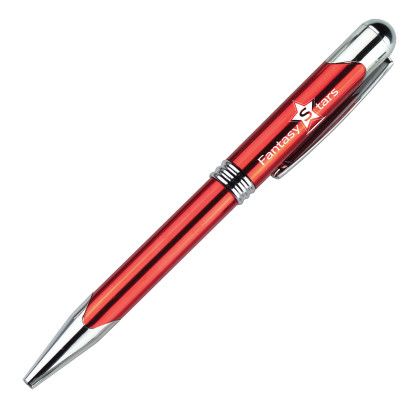 Custom Metal Ballpoint Executive Pen - Red Custom Metal Ballpoint Executive Pen - Red
