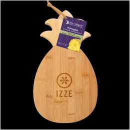 Custom Pineapple Bamboo Board - Natural Custom Pineapple Bamboo Board - Natural