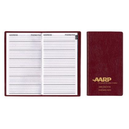 Custom Executive Vinyl Telephone - Address Book - Wine Crush
