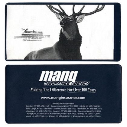 Custom Policy Holder (Open on Short Side) - Navy Blue