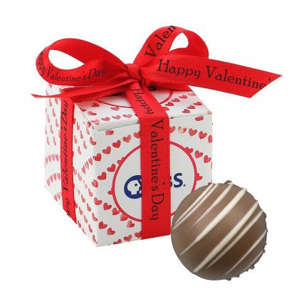 Custom Only You Belgian Truffle Box Featuring Soft-Touch - Milk Chocolate Coffee - Multicolor