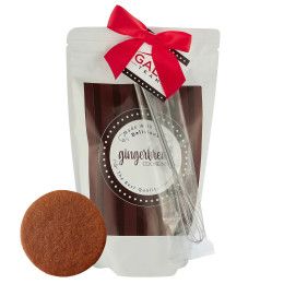 Custom Cookie Kit with Whisk in Resealable Bag - Gingerbread Cookie - Multicolor Custom Cookie Kit with Whisk in Resealable Bag - Gingerbread Cookie - Multicolor