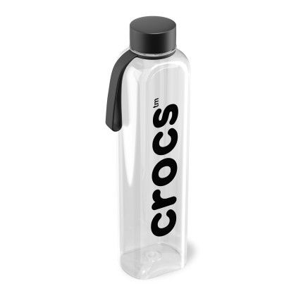 Custom Daydreamer 18 oz Recycled Plastic Bottle - Black Side View Custom Daydreamer 18 oz Recycled Plastic Bottle - Black Side View