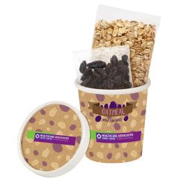 Custom Oatmeal Kit with Raisins - White