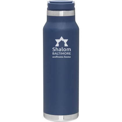 Custom 25 oz h2go Voyager Matte Constellation copper-insulated Water Bottle - Engraved Custom 25 oz h2go Voyager Matte Constellation copper-insulated Water Bottle - Engraved