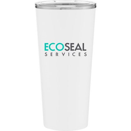 Custom 16.9 oz Sterling Matte White Travel Tumbler - Full Color Custom 16.9 oz Sterling Matte White Travel Tumbler - Full Color
