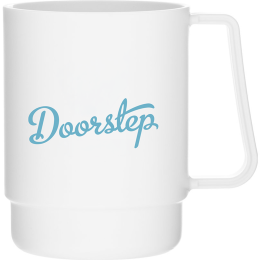 Custom 15 oz Alpine Recycled Plastic Coffee Mug Custom 15 oz Alpine Recycled Plastic Coffee Mug