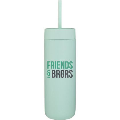 Custom 20 oz Fellow Carter Mint Chip Cold Double-Wall Travel Tumbler - Full Color Custom 20 oz Fellow Carter Mint Chip Cold Double-Wall Travel Tumbler - Full Color