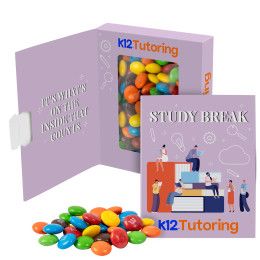 Custom Book Window Box - M&M Assorted Custom Book Window Box - M&M Assorted
