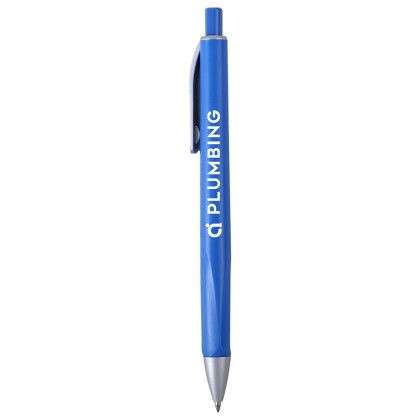 Custom Triscribe Gel Pen - Blue Custom Triscribe Gel Pen - Blue