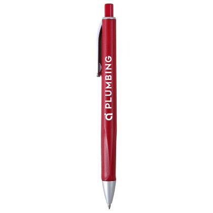 Custom Triscribe Gel Pen - Red Custom Triscribe Gel Pen - Red