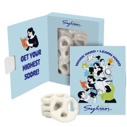 Custom Book Window Box- Yogurt Mini Pretzels Custom Book Window Box- Yogurt Mini Pretzels