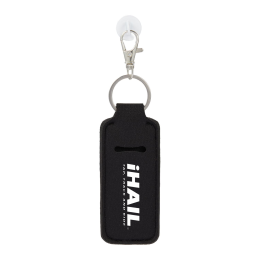 Custom Lip Balm Holder Bottle Charm - Black 
