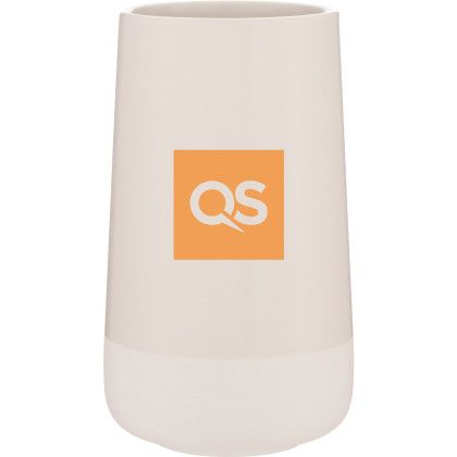 Custom 55 oz Calyx Matte Wallflower Ceramic Vase - Matte Wallflower