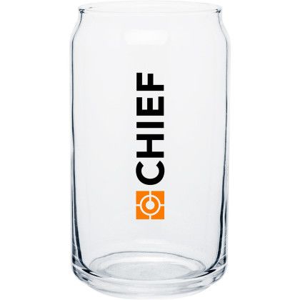 Custom 16 oz Plain Soda Can Glass - Full Color - Clear Custom 16 oz Plain Soda Can Glass - Full Color - Clear