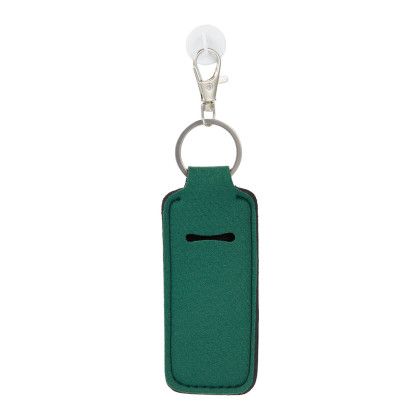Custom Lip Balm Holder Bottle Charm - Dark Green Custom Lip Balm Holder Bottle Charm - Dark Green