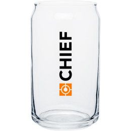 Custom 16 oz Plain Soda Can Glass - Full Color - Clear Custom 16 oz Plain Soda Can Glass - Full Color - Clear