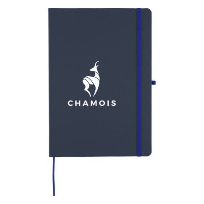 Custom Reverie Recycled 7" x 10" Journal - Blue Custom Reverie Recycled 7" x 10" Journal - Blue