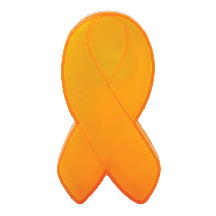 Custom Ribbon Bank - Full Color - Frosted Yellow
