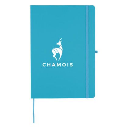 Custom Reverie Recycled 7" x 10" Journal - Light Blue Custom Reverie Recycled 7" x 10" Journal - Light Blue